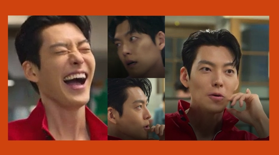 Figurinhas de Kim Woo-bin em Gênio dos Desejos.