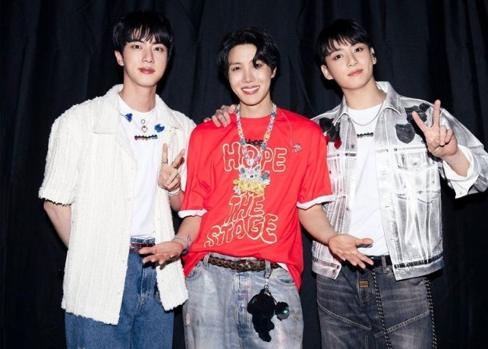 J-Hope, Jin, Jungkook