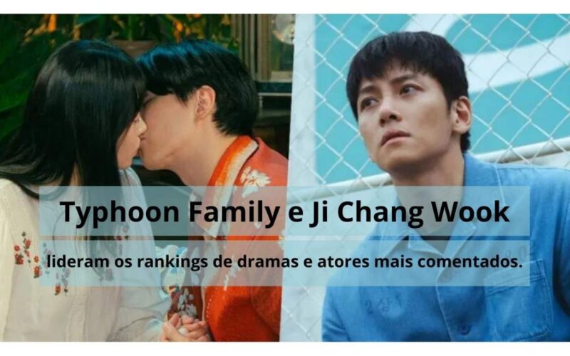 Ji Chang Wook e “Typhoon Family” Dominam os Trending Topics na Coreia