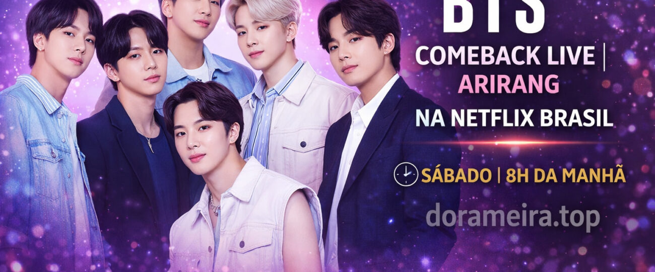 BTS está de volta! The Comeback Live | Arirang na Netflix Brasil