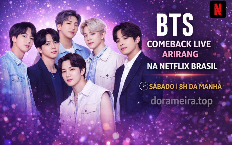 BTS está de volta! The Comeback Live | Arirang na Netflix Brasil